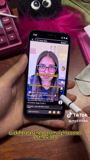 Mastering the Inverted Face Symmetry Filter Effect