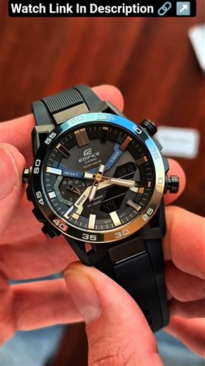 Edifice Casio Tough Solar Digital Luxury Men's Watch #luxurywatchesformen #elegantwatches #casio