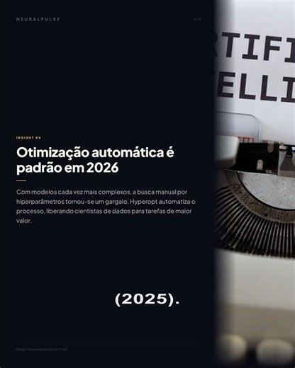 Otimização de Hiperparâmetros com Hyperopt em 2026: Guia Prático #Shorts