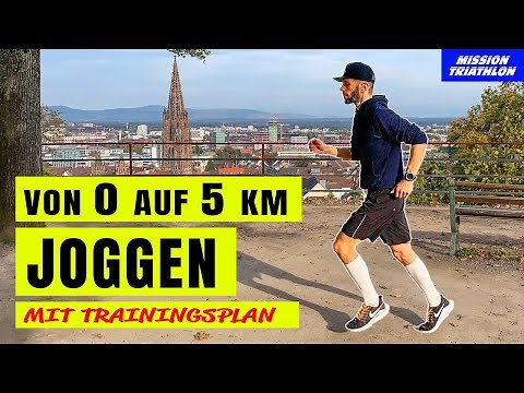 Von 0 auf 5 km - Joggen für Anfänger (mit Trainingsplan)