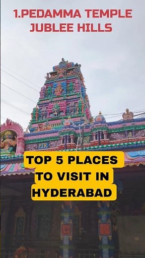 Top 5 places to visit in Hyderabad #hyderabad #temples #ttd #venkateshwaraswamy