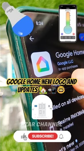 Google Home new logo and updates 🏡📲🤓 #azarchannel #google #smarthome