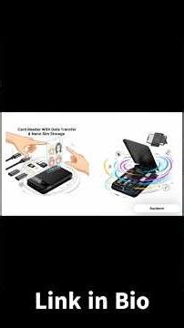 This Credit Card Sized Gadget Replaces ALL Your Cables! 🔌💳 #amazonfinds #gadgets #facts #techgadget