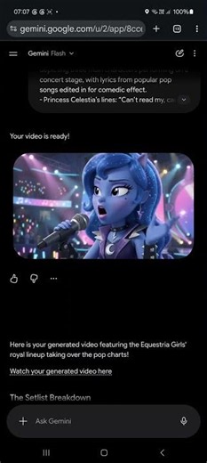 How Gemini AI 3D or 2D My Little Pony: Equestria Girls franchise poker face