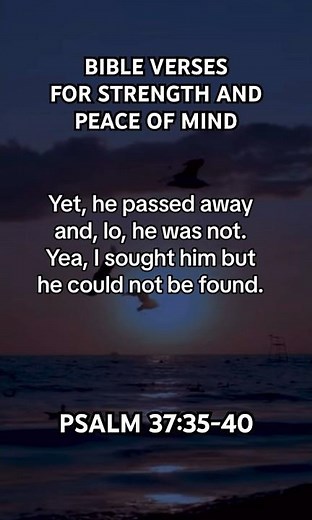 YOUR FUTURE IS PEACE / Bible Verses For Strength And Peace Of Mind | Bible Verses KJV