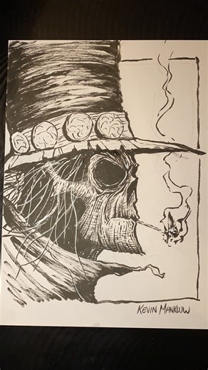Gunslinger Spawn sketch ✍🏼💀🔥 #drawing #artwork #sketch #illustration #tiktokart