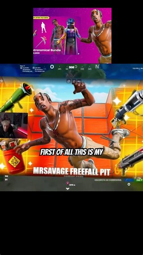 OFFICIAL TEASER TRAVIS SCOTT FORTNITE Travis Scott skin Return Release date item shop skin #fortnite