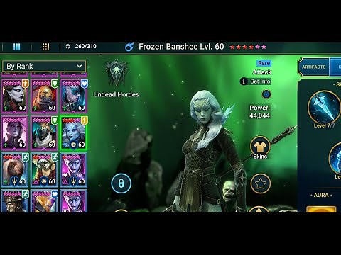 Frozen Banshee. Simple Build & Tips. Raid Shadow Legends