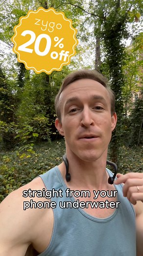 You wouldn’t run without music, so why swim without it? Zygo lets you stream music, podcasts, and guided workouts directly from your phone underwater. Our biggest sale of the year is live; don’t miss it. 📲 Stream ANY app from your phone while you swim 💪 Boost your focus and motivation underwater 🥽 Get exclusive guided workouts from the Zygo app 💦 Underwater range of 50m Elevate your swim with Zygo! | Zygo