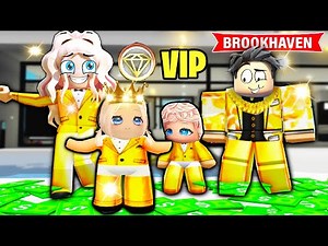 Am început Propria Noastră Familie de BOGATI VIP.. (Brookhaven)