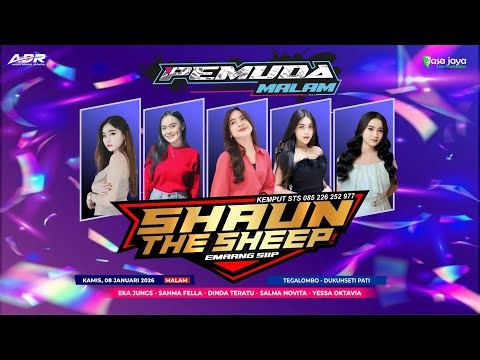 LIVE SHAUN THE SHEEP - HAPPY PARTY PEMUDA MALAM - TEGALOMBO DUKUHSETI PATI | ADR AUDIO