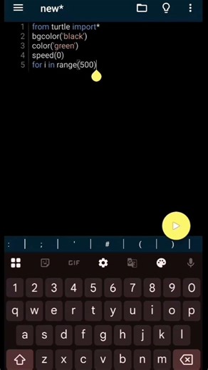 Amazing🐢 python turtle design and graphics design of learning!#coding #graphics