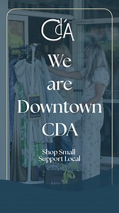 12K views · 364 reactions | This is the heart of Downtown Coeur d’Alene. 﫶 These are the people behind the storefronts who have dreamed of a place where community can connect and people can feel welcome. These are the people in our community that bring authenticity and heart to Downtown, show your love where it matters most. Shop small, dine local, and celebrate Downtown this season. ✨ #downtowncda #wearedowntown #shopsmallcda | Coeur d'Alene Downtown Association | Facebook