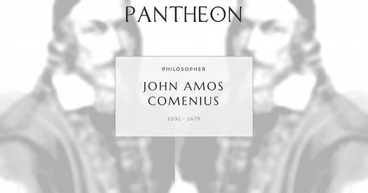 John Amos Comenius Biography | Pantheon