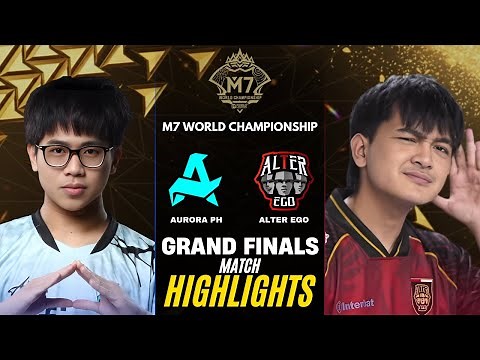 AURORA PH vs ALTER EGO HIGHLIGHTS M7 GRAND FINALS | RORA vs AE