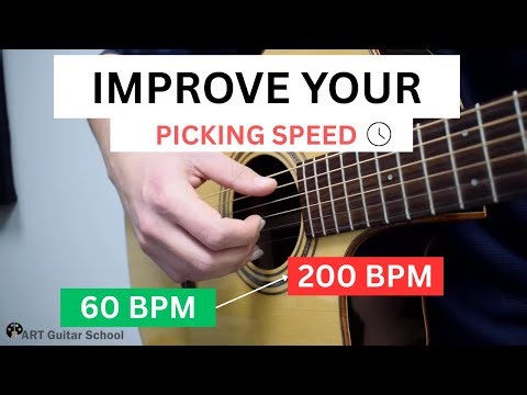 How to build fingerpicking speed FAST - TABS included!