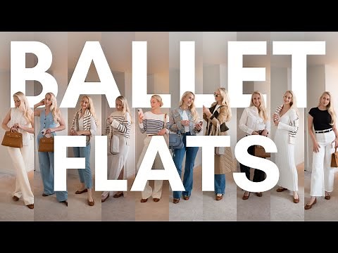 HOW TO STYLE BALLET FLATS | 10 Pinterest Inspired Ways to Style Ballet Flats