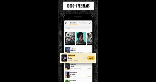 Download and run Rap Fame - Rap Music Studio on PC & Mac (Emulator)