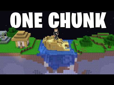 Hardcore, but the world is ONE CHUNK wide