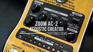 1K views · 34 reactions | The new Zoom AC-2 Acoustic Creator just landed in our studio. Let's hear how it sounds, in this first video! Check it out! Zoom Italia ZOOM Japan Zoom UK | Choptones | Facebook