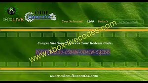 Free Xbox Live Gold Membership Code Generator v3.1