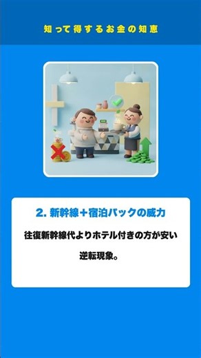【週末予約のお得ワザ】直前予約でも安くなる『新幹線パック・じゃらん限定ポイント』 #Shorts