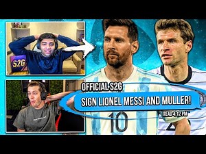 I Let S2G Build My Career Mode Team... (YOUTUBERS BUILD MY CLUB! 🤣)