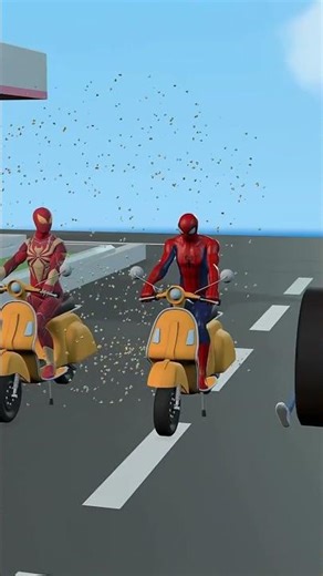 Spider Man Vs Spider Man 😱 #animation #viral #funny #cartoon #shortsfeed #gaming #trending