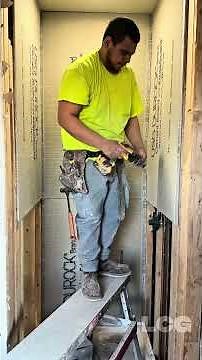 Durock® is best cement board to create a strong, water-resistant tile-ready shower Install