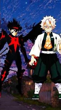 Asta vs Demon Slayer Verse