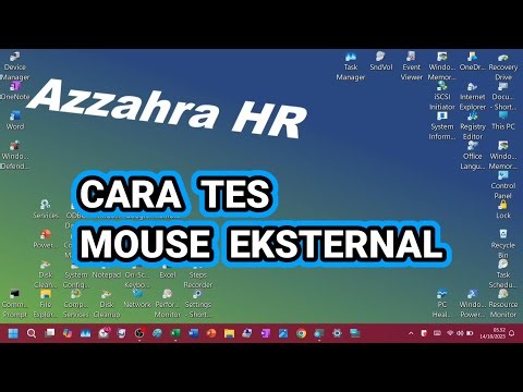 How to Test if the Buttons on an External Mouse Are Still Working or Not - on a Windows 11 Laptop...