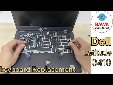 Dell latitude 3410 keyboard replacement , keyboard change , bawa computer 9872819121