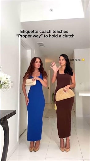 Did you know there's handbag etiquitte??