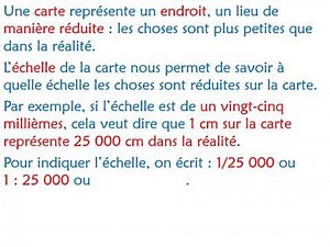 Problèmes de proportionnalité - Les échelles