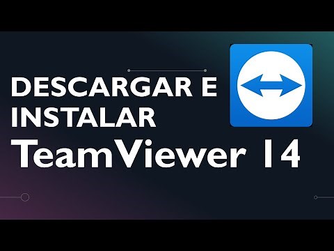 COMO DESCARGAR E INSTALAR TeamViewer 14 - 2020