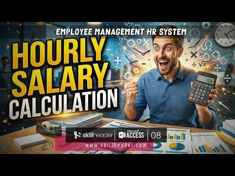 Hourly Salary Calculation in Employee Management HR System 8