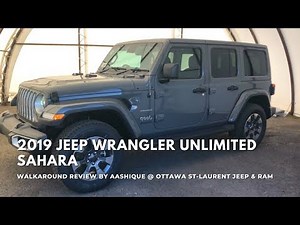 2019 Jeep Wrangler Unlimited Sahara Walkaround Review