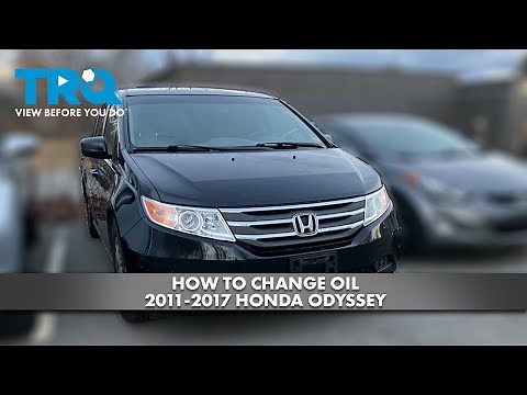 How to Change Oil 2011-2017 Honda Odyssey