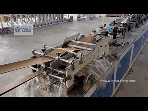Paper angle board protector machine / edge board machine ( 4 years worked)