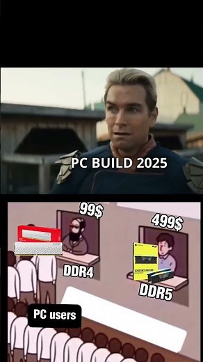 DDR4 or DDR5 ? #pcgaming #pcbuild #gamingpc #ddr4
