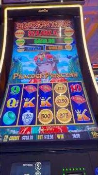Peacock Princess! #freegames #holdandspin #casino #slotmachine #slot #highlimit #dragonlink #bonus
