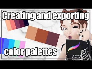 Creating and Exporting Palettes in Procreate