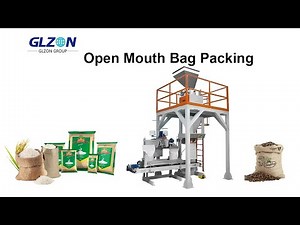 Automatic Rice & Grain Packing Machine High Speed Bag Filling & Sealing
