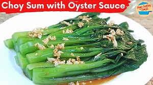 4.6K views · 88 reactions | Choy Sum with Garlic & Oyster Sauce (Less...