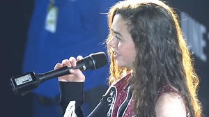 24K views · 761 reactions | It was a magical moment in Albuquerque when The Voice winner Chevel Shepherd sang the National Anthem. She will be back on stage again in Las Vegas for the PBR World Finals in November. | PBR | Facebook