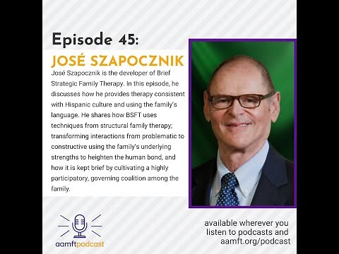 The AAMFT Podcast - Episode 45 - Brief Strategic Family Therapy (BSFT)