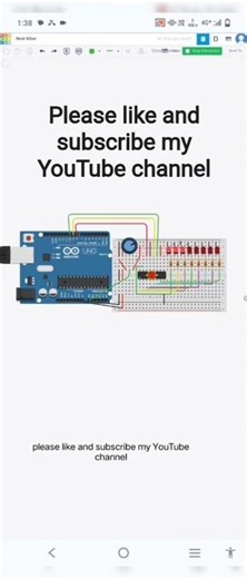 arduino+75hc595 ic and preset 10k
