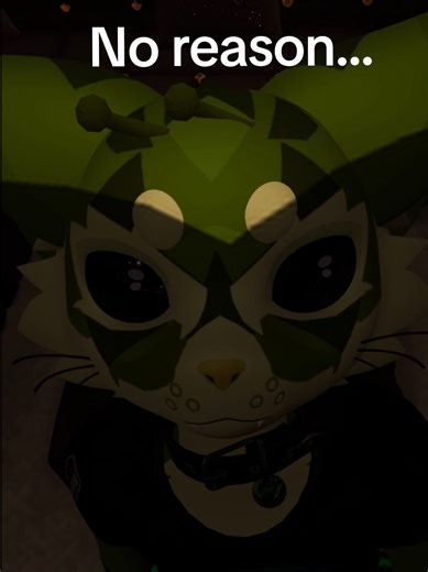 green mayu cat perks of being short #vrchatfurry #vrchat #vrchatmemes #furry #mayu
