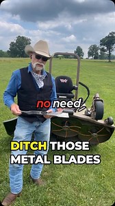 Ditch those Metal Blades 🌿 Upgrade to the REVO6 for a safer, more efficient mowing experience. Make the switch now >> safemowing.com | Blade Solution