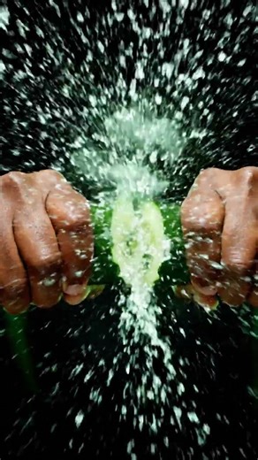 ASMR Loudest Cucumber Snap & Juicy Explosion Ever